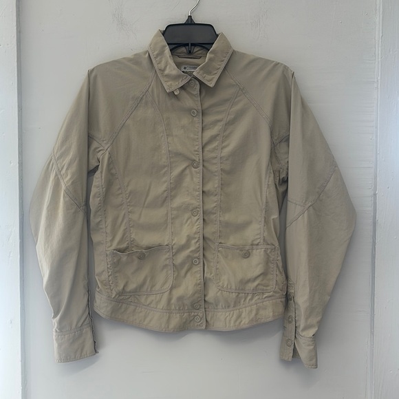 Columbia Women's Titanium Utility Jacket in Tan Size Small - Picture 1 of 6